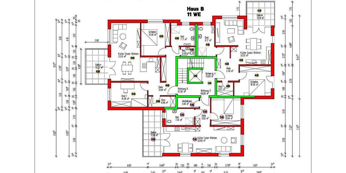 Etagenwohnung Gernsbach - 2 Zimmer, 98 m&sup2;, 1.569&euro; | Angebot:26631984