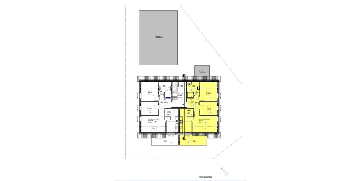 Dachgeschoßwohnung Bremerhaven Leherheide - 3 Zimmer, 76 m&sup2;, 1.060&euro; | Angebot:25022484