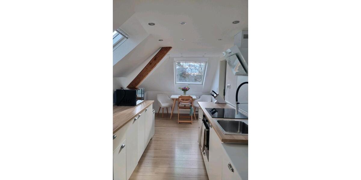 Dachgeschoßwohnung Eggenstein-Leopoldshafen Leopoldshafen - 2.5 Zimmer, 40 m&sup2;, 650&euro; | Angebot:25308106