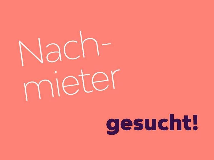 1-RaumWohnung im Stadtzentrum sucht Nachmieter!