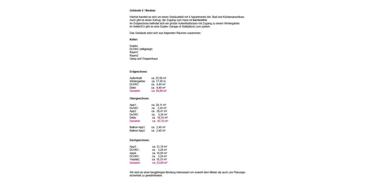 Reihenhaus Dachau - 11 Zimmer, 350 m&sup2;, 8.000&euro; | Angebot:25161970