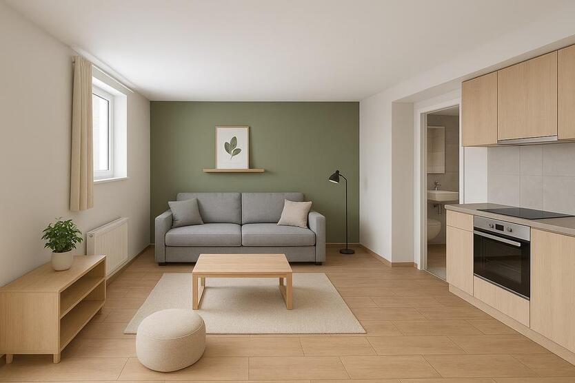 Souterrain Wohnung in Holzen für CH Pendler und Singles