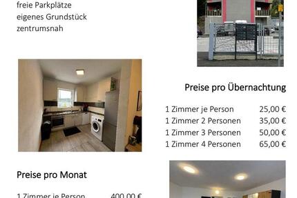 Wohnen auf Zeit Plauen - 9 Zimmer, 25 m&sup2;, 25&euro; | Angebot:26097206
