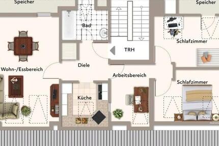 Wohnung Schongau - 3.5 Zimmer, 88 m&sup2;, 1.000&euro; | Angebot:26256522