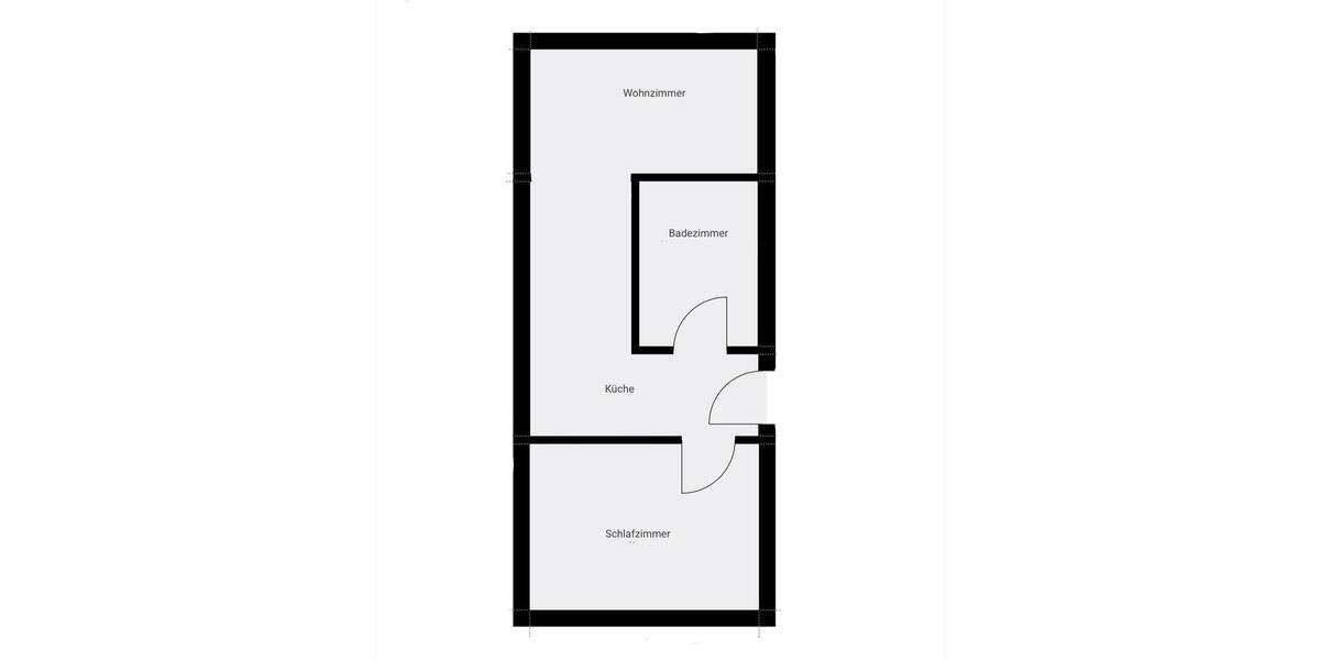 2-Zimmer-Wohnung mit Einbauküche zu vermieten – 17506 Kuntzow 2 zimmer