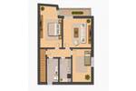 Etagenwohnung Stuttgart Fasanenhof - 3 Zimmer, 63 m&sup2;, 1.100&euro; | Angebot:26819534