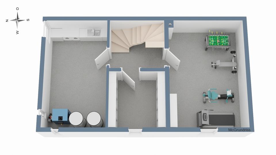 Diesen Ausblick schon beim Aufwachen genießen Großzügige Doppelhaushälfte in Aidling 4 zimmer