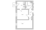 Etagenwohnung München Untergiesing-Harlaching - 2 Zimmer, 50 m&sup2;, 1.059&euro; | Angebot:26037566