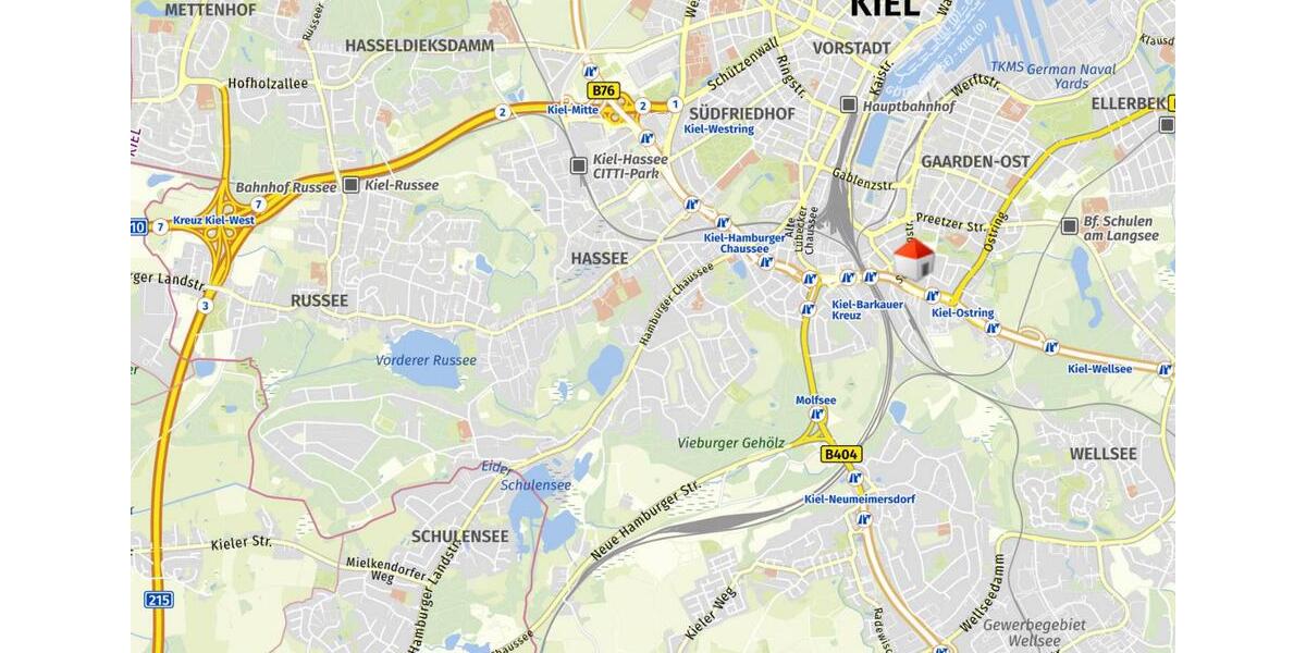 Gewerbeobjekt Kiel Gaarden-Ost - 4.556&euro; | Angebot:26286279