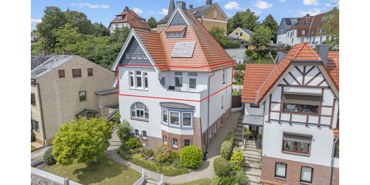 Etagenwohnung Eckernförde - 3 Zimmer, 99 m&sup2;, 1.450&euro; | Angebot:26154383