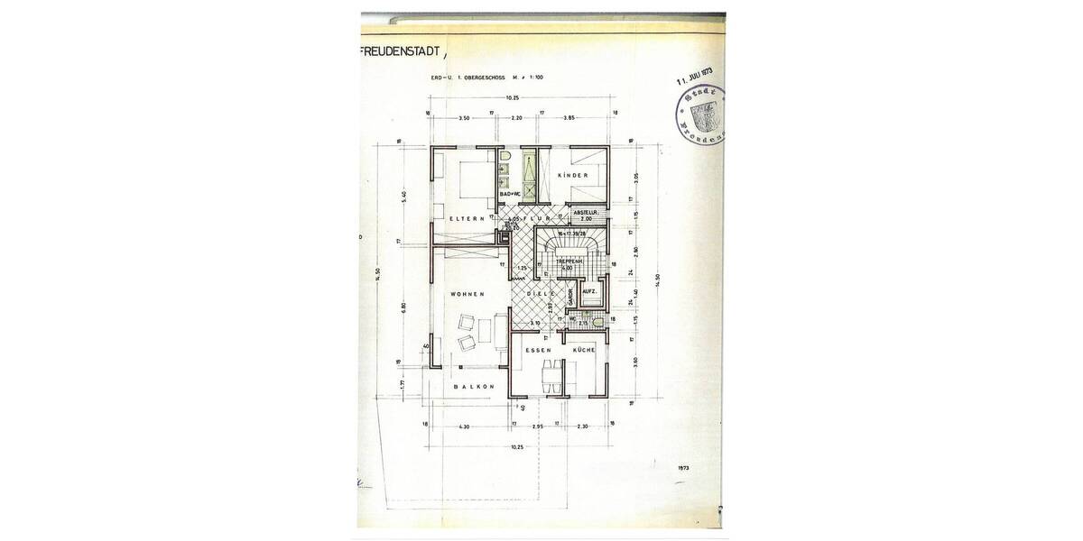 Etagenwohnung Freudenstadt - 4 Zimmer, 114 m&sup2;, 1.025&euro; | Angebot:26695941