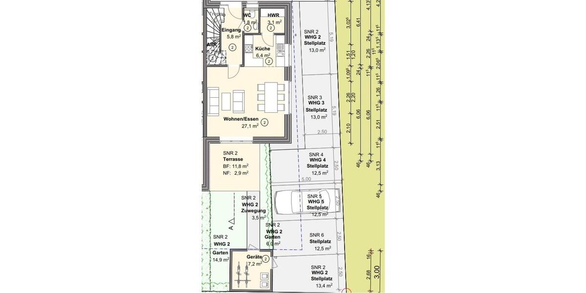 Etagenwohnung Uelsen - 4 Zimmer, 113 m&sup2;, 992&euro; | Angebot:24437789