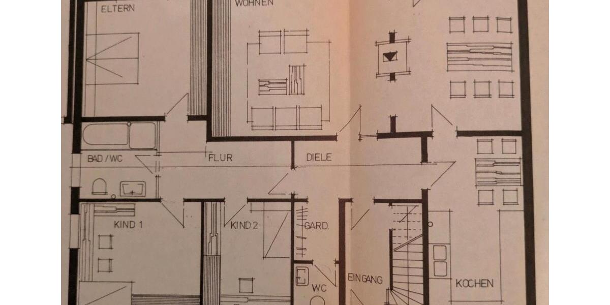 Erdgeschoßwohnung Dorsten Alt-Wulfen - 4 Zimmer, 160 m&sup2;, 1.400&euro; | Angebot:25223693