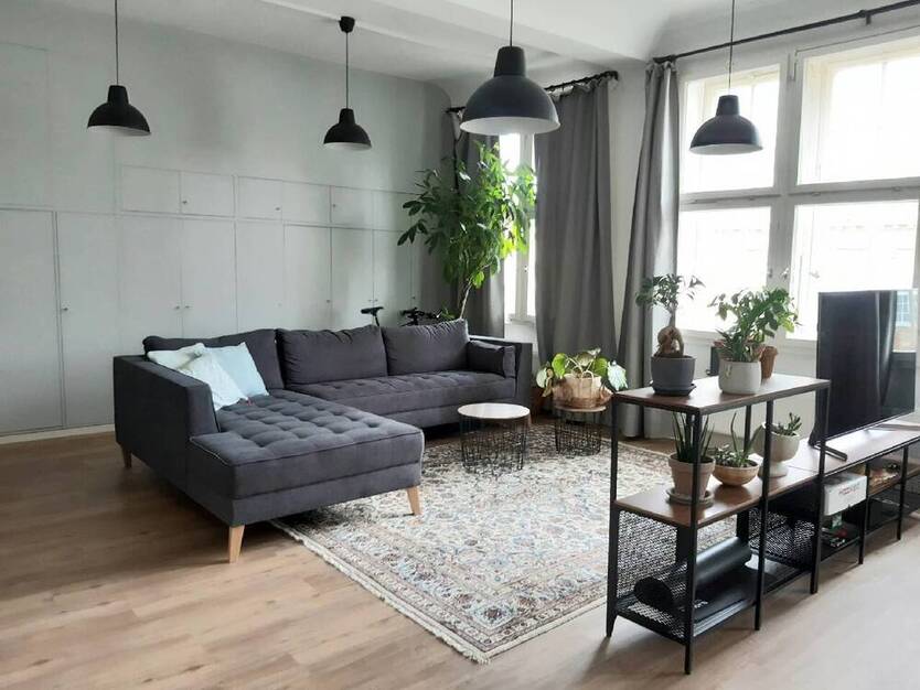 MA - D 4, 7: Ausgefallenes LOFT mit Einbauküche in Denkmalschutzgebäude anno 1903