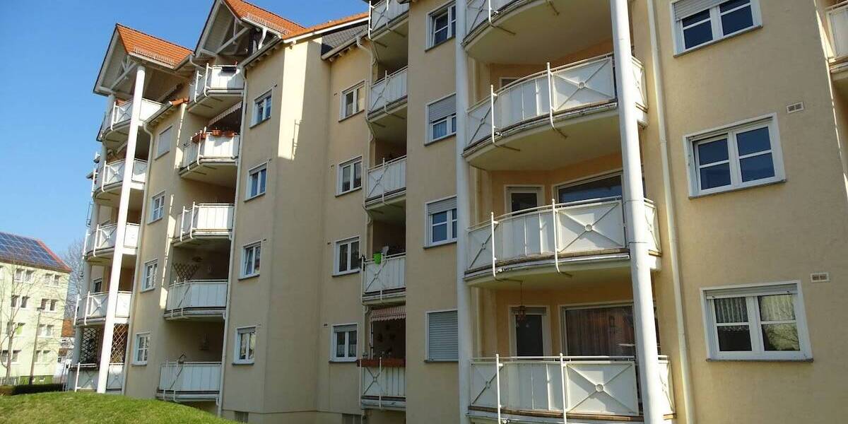 Etagenwohnung Stadtilm Oberilm - 3 Zimmer, 62 m&sup2;, 367&euro; | Angebot:26190126