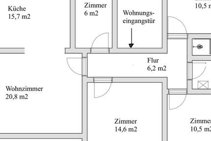Wohnung Boxberg - 5 Zimmer, 91 m&sup2;, 1.010&euro; | Angebot:25723178