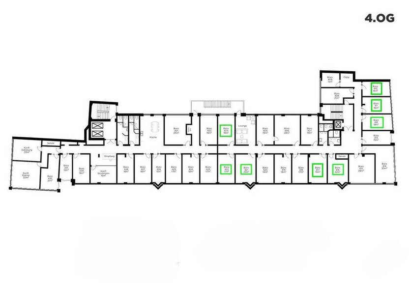 Moderner Workspace direkt am Hauptbahnhof in Hamburg - All-in-Miete