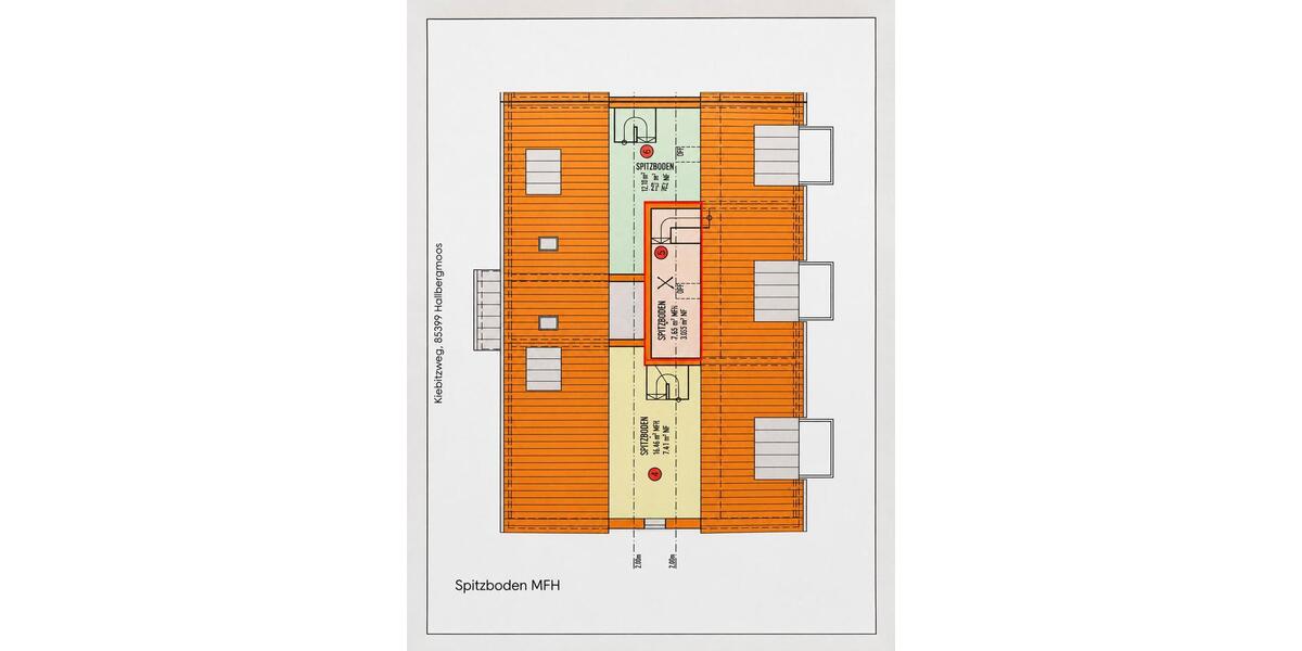 Dachgeschoßwohnung Hallbergmoos - 2 Zimmer, 36 m&sup2;, 1.180&euro; | Angebot:26478183