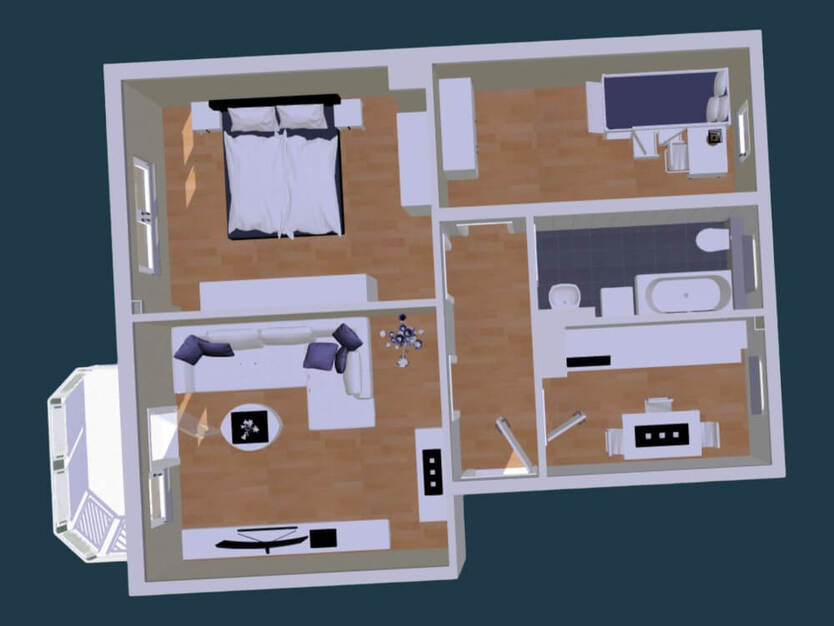 Beliebte 3-Raum-Wohnung in Bestlage 3 zimmer