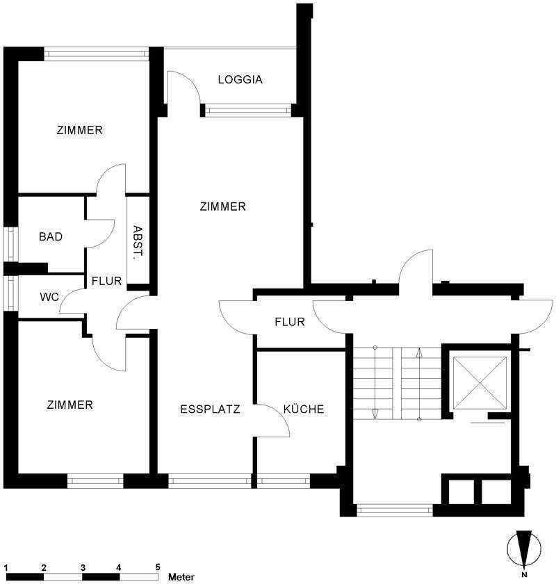 Wohnung zum Mieten in Oldenburg 610 € 79.35 m² 3 zimmer