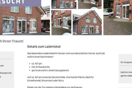 Ladenlokal im Herzen von Hünxe zimmer