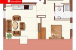 Dachgeschoßwohnung Meiningen - 2 Zimmer, 45 m&sup2;, 490&euro; | Angebot:26567221