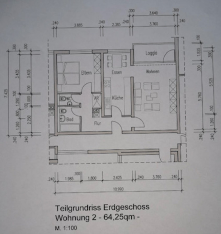Helle 65 m² Wohnung in Meschede