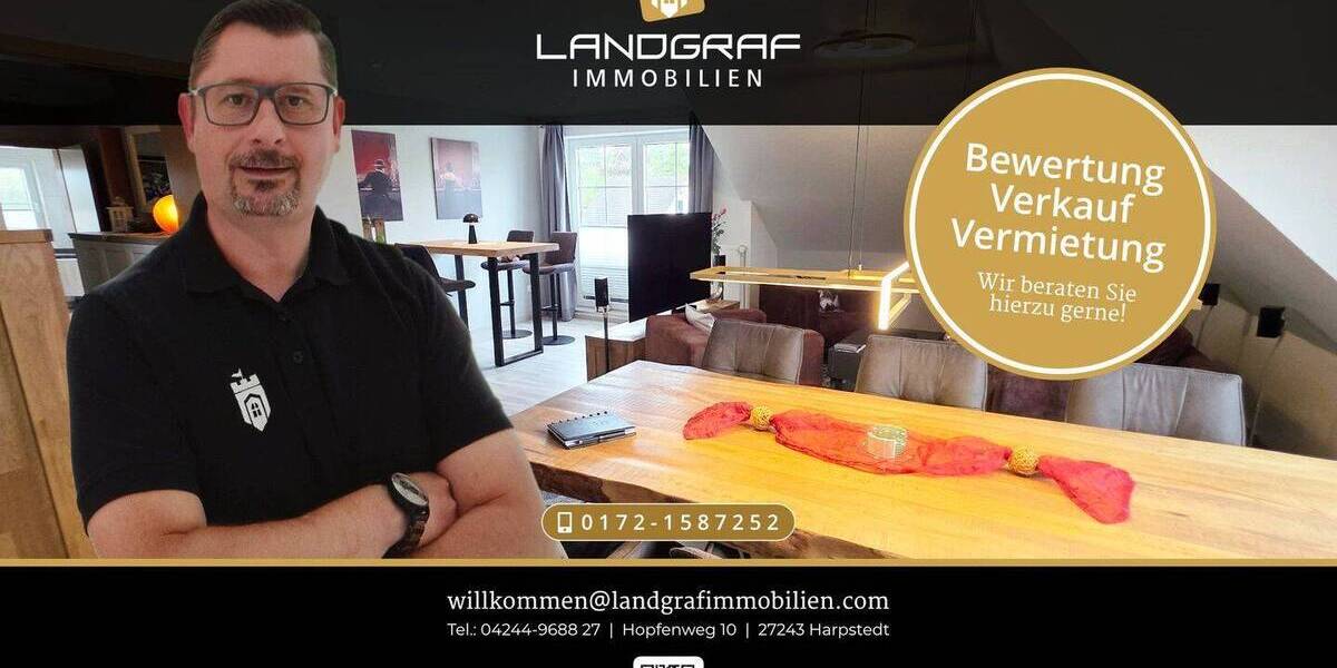 Etagenwohnung Harpstedt - 3 Zimmer, 91 m&sup2;, 700&euro; | Angebot:26572551