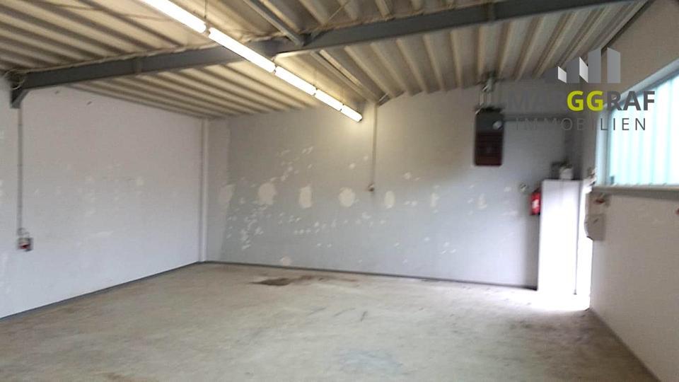 Lagerhalle auf gepflasterten und komplett eingezäunten Gewerbegelände in Osnabrück-Atter zu vermieten!
