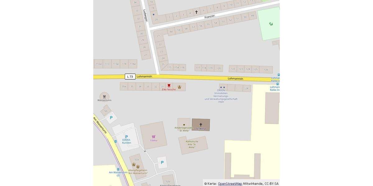 Etagenwohnung Köthen - 2 Zimmer, 40 m&sup2;, 245&euro; | Angebot:24807047