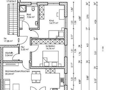 Wohnung Cham - 1 Zimmer, 80 m&sup2;, 775&euro; | Angebot:24739720