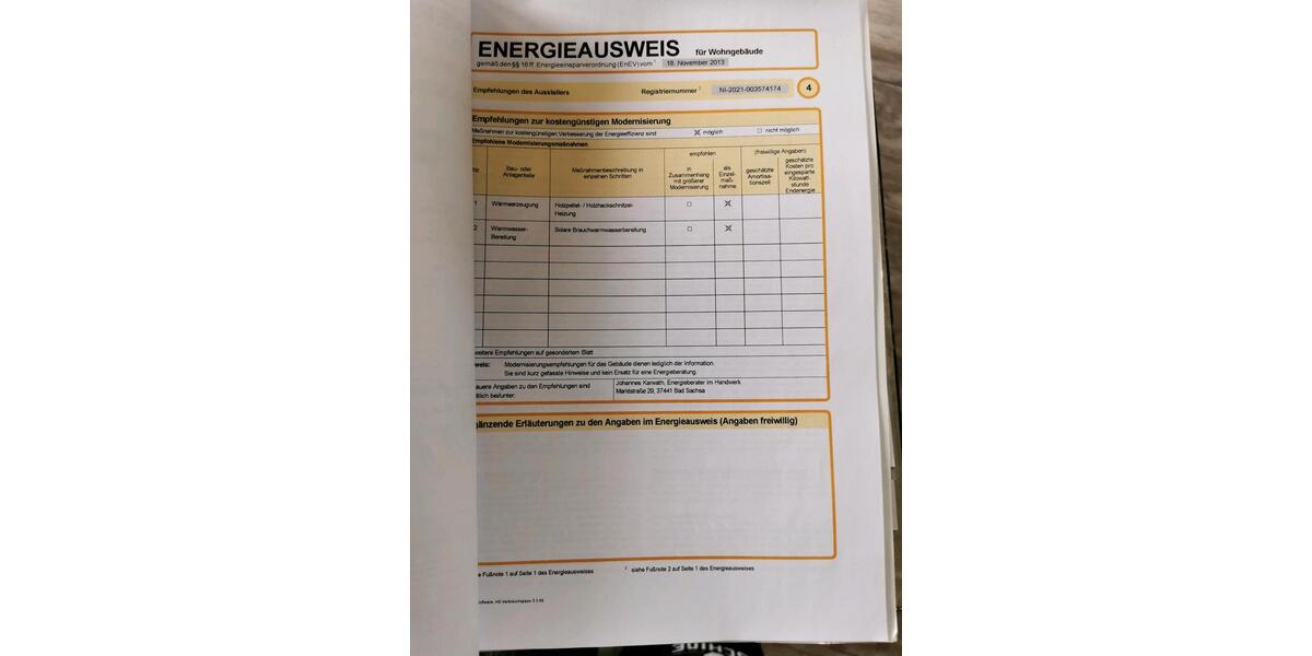 Erdgeschoßwohnung Bad Lauterberg im Harz - 2 Zimmer, 88 m&sup2;, 560&euro; | Angebot:25900149