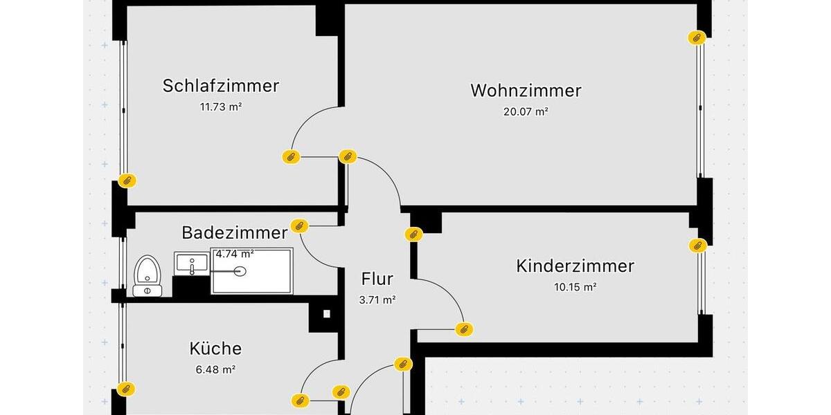 Hochwertige 3-Zimmer Wohnung in Greifswald Eldena zum 01.04. zu vermieten 3 zimmer