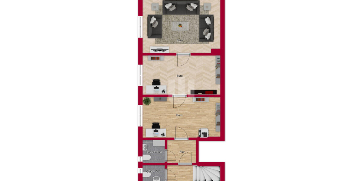 WINDISCH IMMOBILIEN – Renovierte Bürofläche in begehrter Lage von München-Pasing – bezugsfrei! - Gewerbeobjekt München / Pasing Pasing | Angebot:27018979
