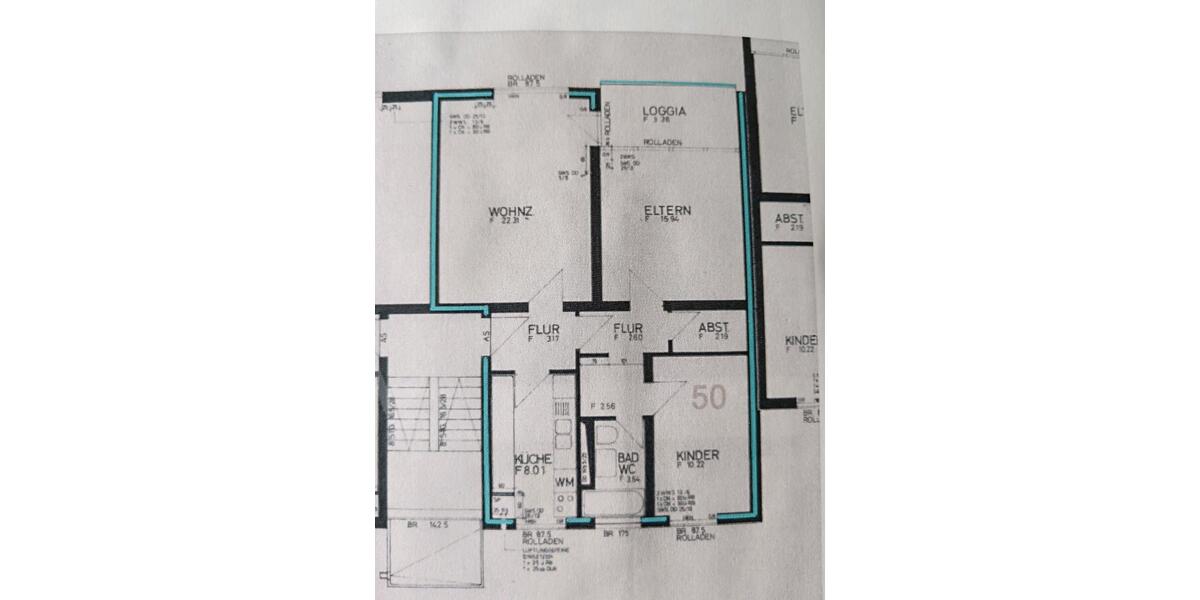 Etagenwohnung Schwäbisch Hall - 3 Zimmer, 74 m&sup2;, 950&euro; | Angebot:25989292
