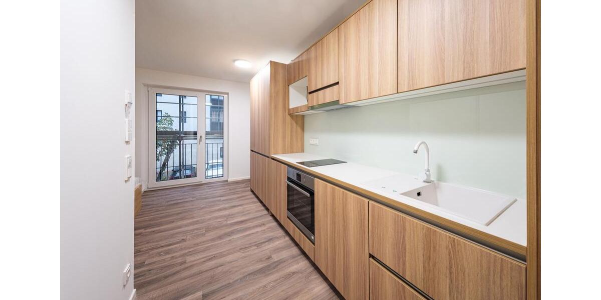 Neubau 2023 - Möbliertes 1 Zimmer-Apartment mit Balkon - Typ B1 - Innenhof - Ab 6 Monaten 1 zimmer