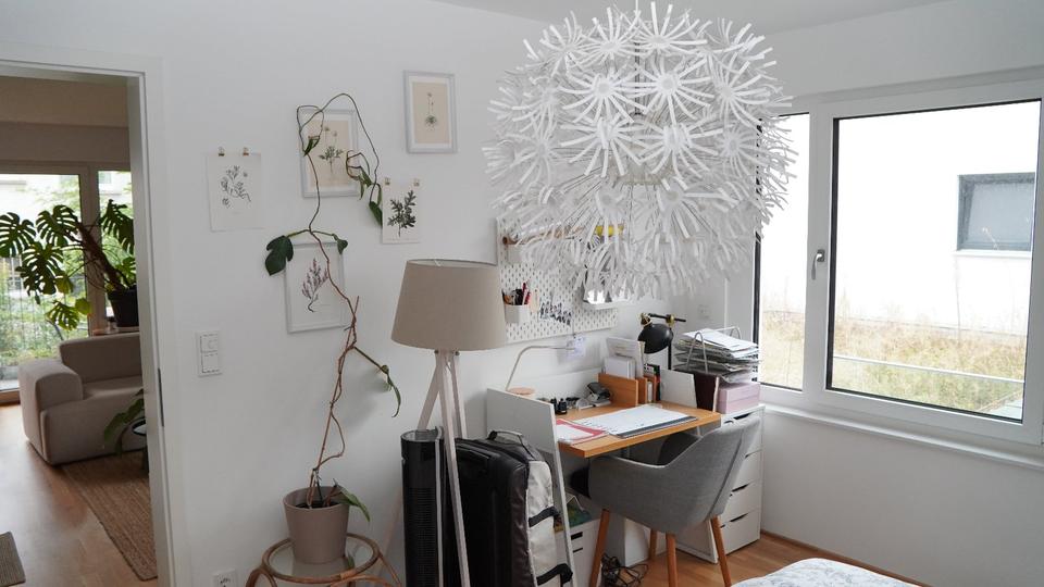 Ruhig & im Grünen: Sonnige 2Z im Loftstil mit eigenem Süd-Garten 2 zimmer