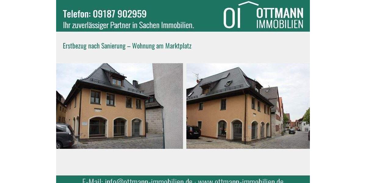 Etagenwohnung Altdorf b. Nürnberg Altdorf - 2 Zimmer, 78 m&sup2;, 680&euro; | Angebot:24581614