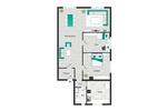 Erdgeschoßwohnung Bönnigheim - 3 Zimmer, 95 m&sup2;, 1.050&euro; | Angebot:26625383