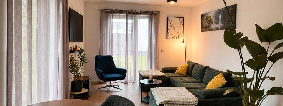 Terrassenwohnung Oberthal - 2 Zimmer, 58 m&sup2;, 700&euro; | Angebot:26632138