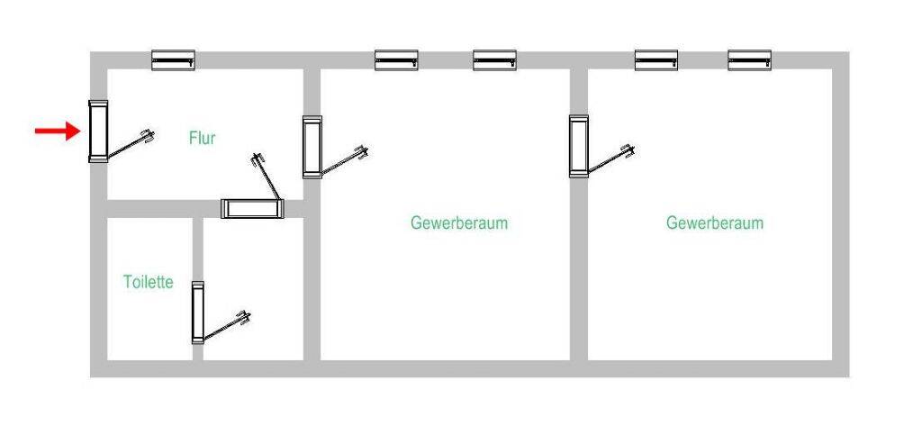 Gewerbeobjekt Frankenberg - 2 Zimmer, 60 m&sup2;, 220&euro; | Angebot:26629235