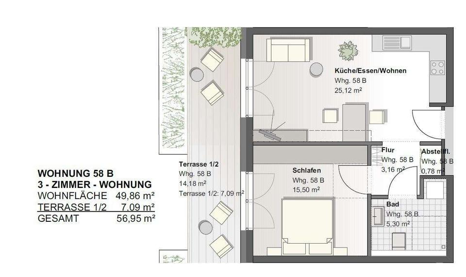 Einfamilienhaus Wetzlar Altenberger Straße - 2 Zimmer, 57 m&sup2;, 620&euro; | Angebot:26182564