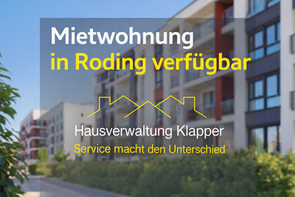 Wohnung Roding - 2 Zimmer, 53 m&sup2;, 460&euro; | Angebot:25174068
