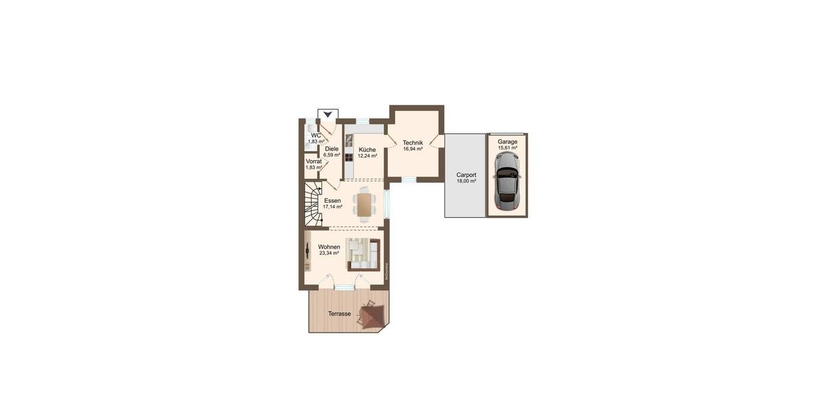 Doppelhaushälfte Glashütten - 4 Zimmer, 167 m&sup2;, 1.690&euro; | Angebot:25632116