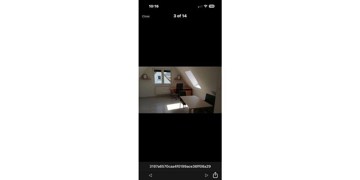 Dachgeschoßwohnung Spaichingen - 1.5 Zimmer, 42 m&sup2;, 600&euro; | Angebot:26407611