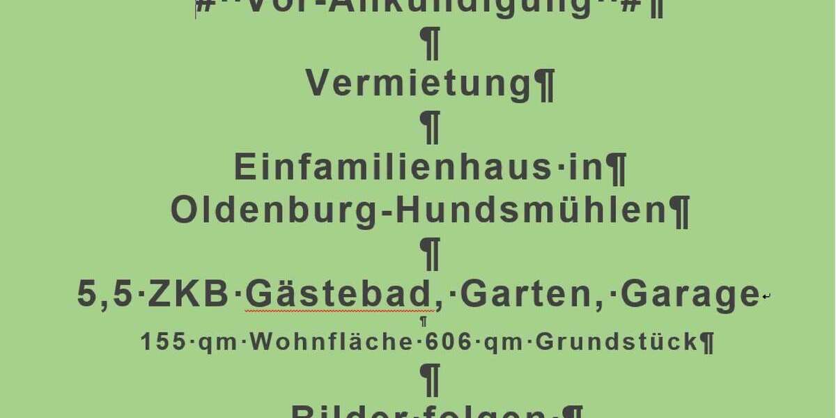 Haus zum Mieten in Wardenburg-Hundsmühlen 1.750 € 155 m² 5.5 zimmer