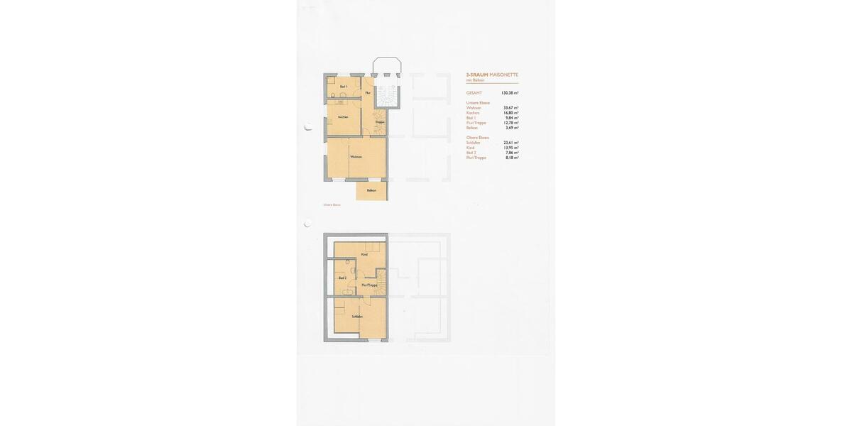 Maisonettenwohnung Templin - 3 Zimmer, 130 m&sup2;, 1.170&euro; | Angebot:24917768
