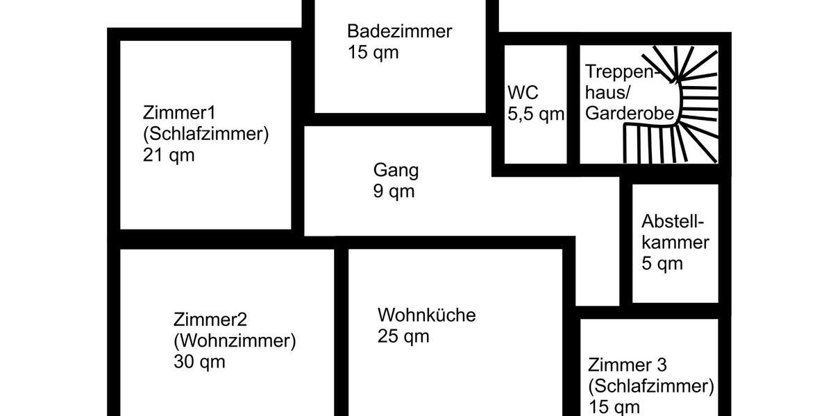 3 ZKB in Hutthurm 110 qm zu vermieten - 900 Euro inkl. NK 3 zimmer