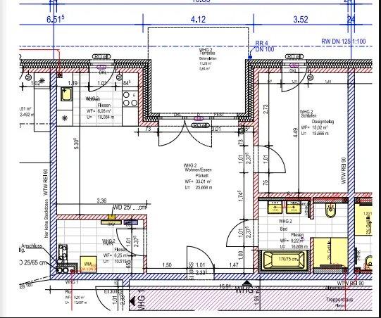 Erdgeschoßwohnung Hambühren - 2.5 Zimmer, 73 m&sup2;, 1.000&euro; | Angebot:26342175