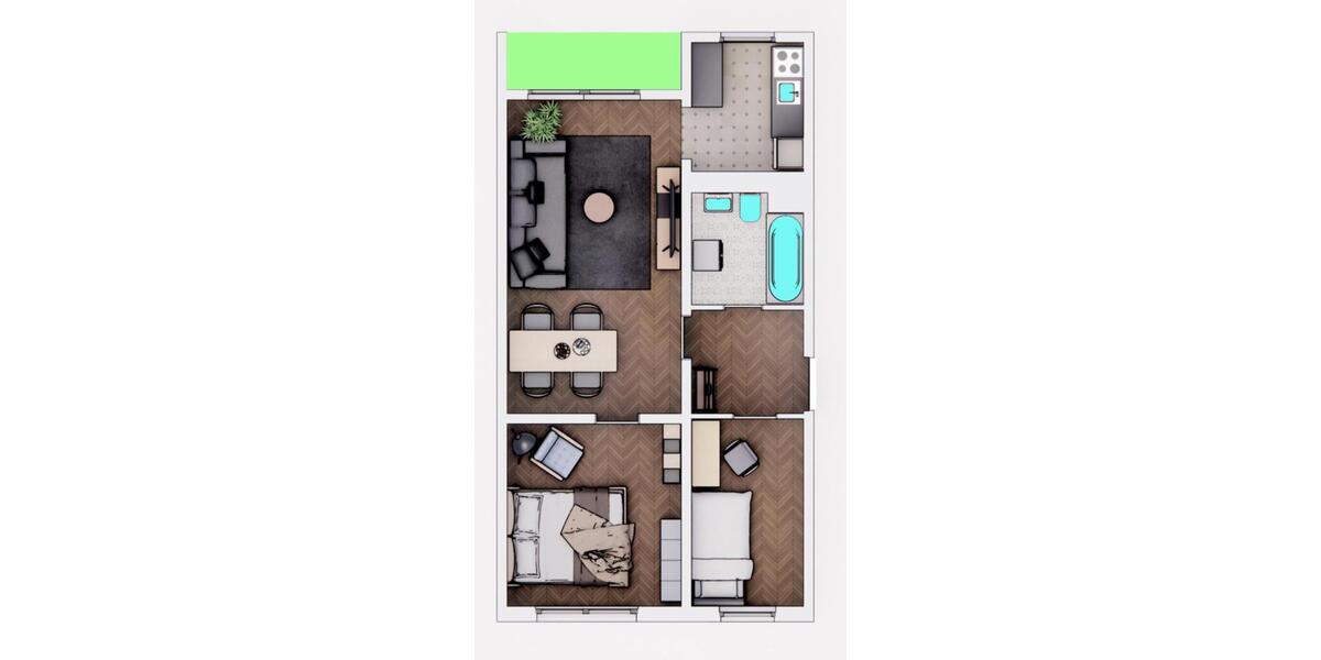 Etagenwohnung Hohenstein-Ernstthal Ernstthal - 3 Zimmer, 58 m&sup2;, 340&euro; | Angebot:25438202